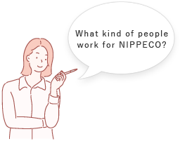 What kind of people work for NIPPECO?